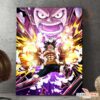 Poster Affiche One Piece - Monkey D Luffy - Snakeman Attaque