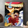 Poster Affiche One Piece - Monkey D Luffy - Vague Wano