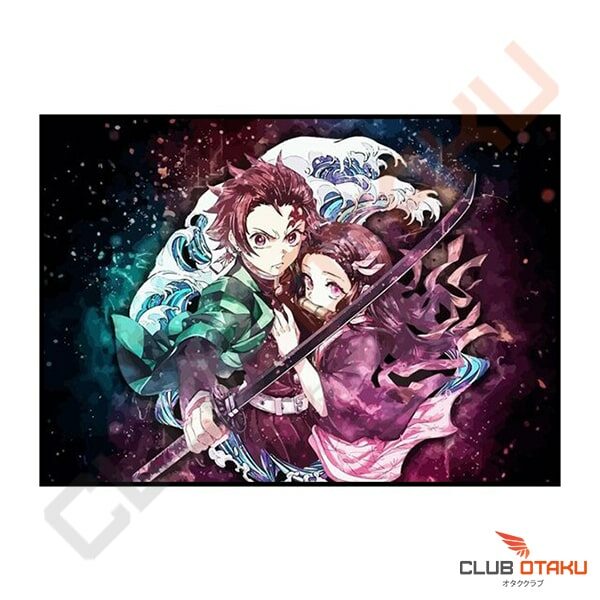 Poster Demon Slayer - Kimetsu no Yaiba - Tanjiro & Nezuko