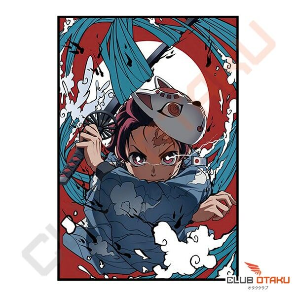 Poster Demon Slayer - Kimetsu no Yaiba - Tanjiro - Souffle de l'Eau