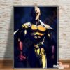 Poster One Punch Man - Affiche Décoration Murale - Saitama 2