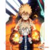 Poster sur Toile My Hero Academia - Bakugo Katsuki - Enfant