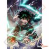 Poster sur Toile My Hero Academia - Izuku Midoriya One for All