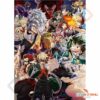 Poster sur Toile My Hero Academia - Personnages