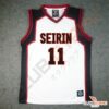 vêtement kuroko no basket - maillot seirin - numero 11