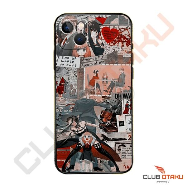 Coque pour téléphone Spy x Family - Coque pour iPhone - Famille Forger Couleurs