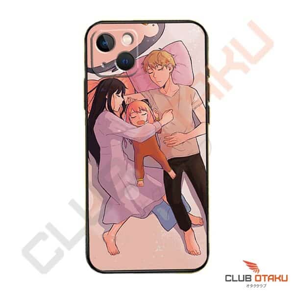 Coque pour téléphone Spy x Family - Coque pour iPhone - Famille Forger Lit