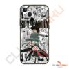 Coque pour téléphone Spy x Family - Coque pour iPhone - Famille Forger Page Manga