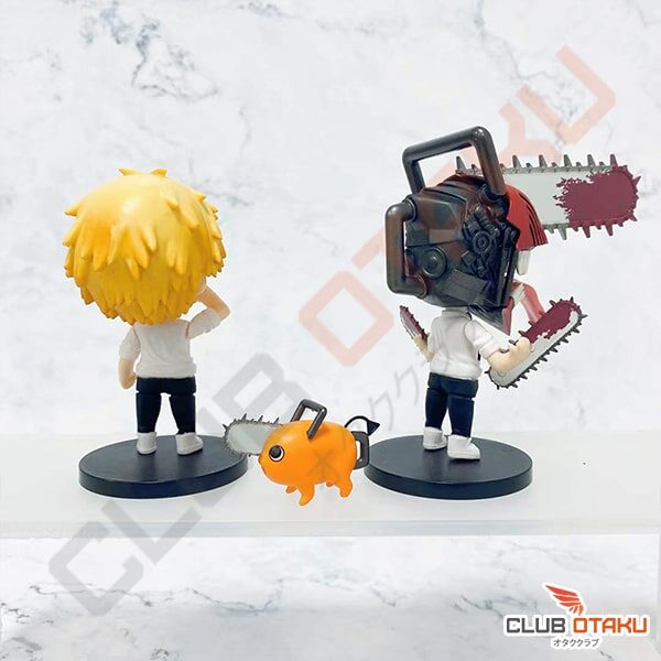 Figurine Chainsaw Man - Lot de 5 Figurines - Denji et Power (2)