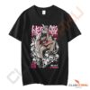 T-shirt Jujutsu Kaisen - Ryomen Sukuna - Fond Rouge - Noir