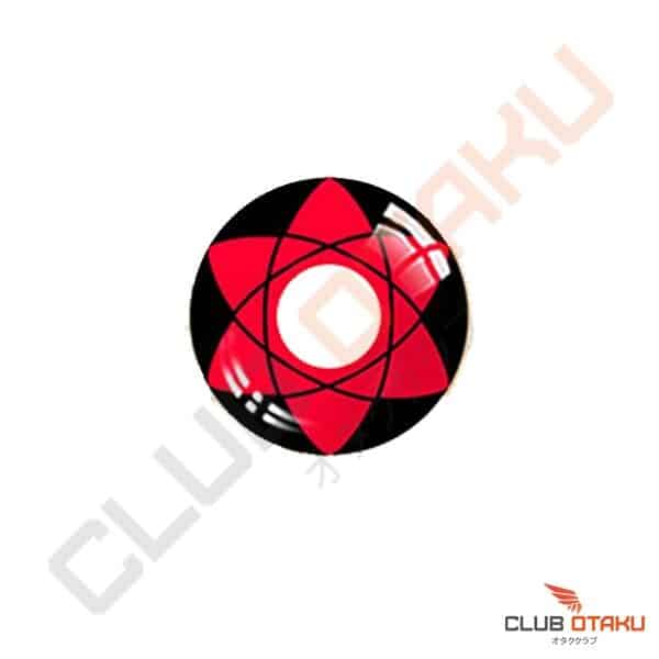 lentille de contact naruto - sasuke uchiwa - mangekyou sharingan zoom