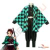 Cosplay Demon Slayer - Deguisement Tanjiro Complet (1)