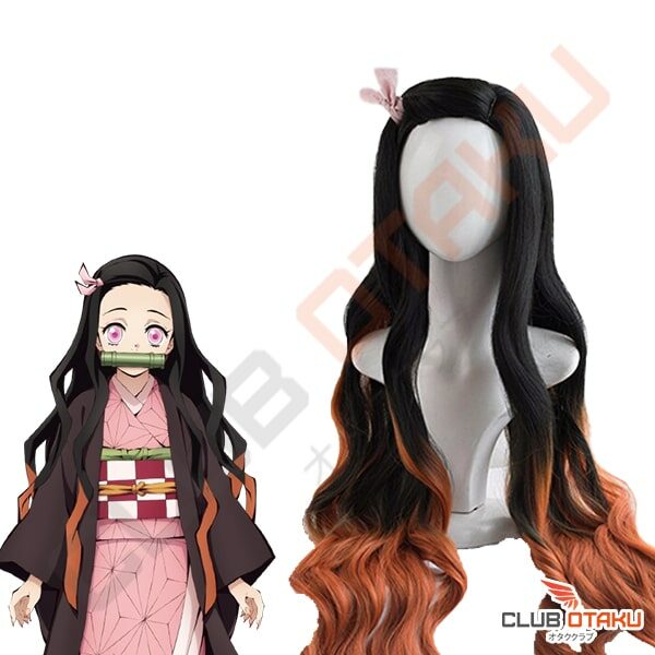 Cosplay Demon Slayer - Perruque (Wig) Nezuko (1)