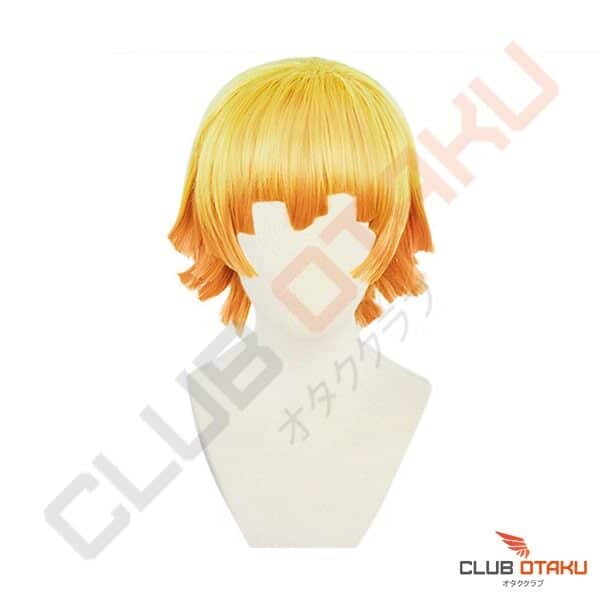 Cosplay Demon Slayer - Perruque Wig Zenitsu (2)