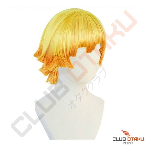 Cosplay Demon Slayer - Perruque Wig Zenitsu (3)