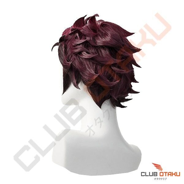 cosplay demon slayer - perruque wig tanjiro (3)