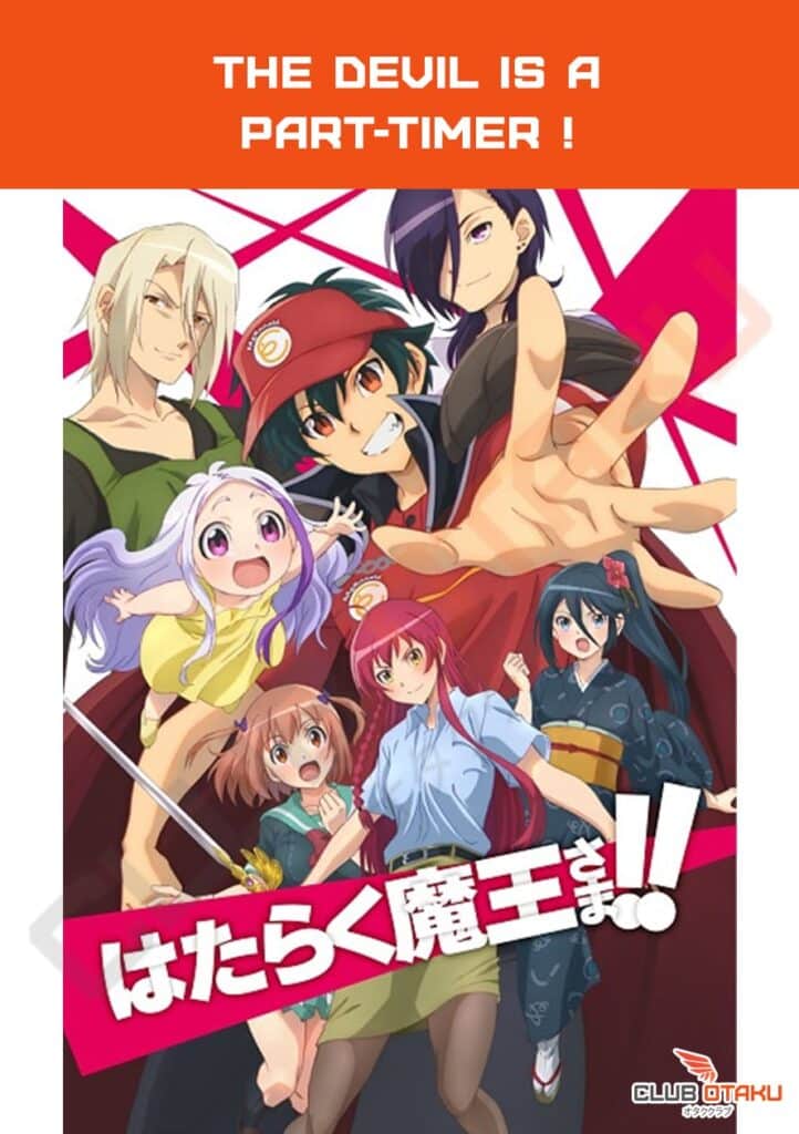 recommandation anime clubotaku - the devil is a part-timer