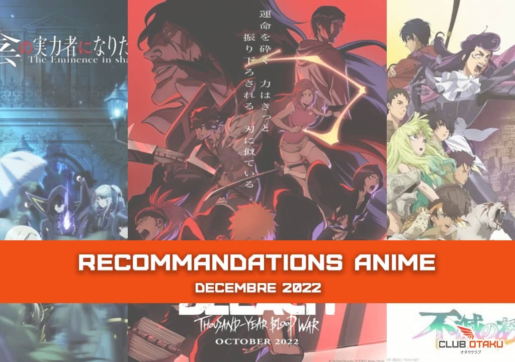 recommandations anime - decembre 2022