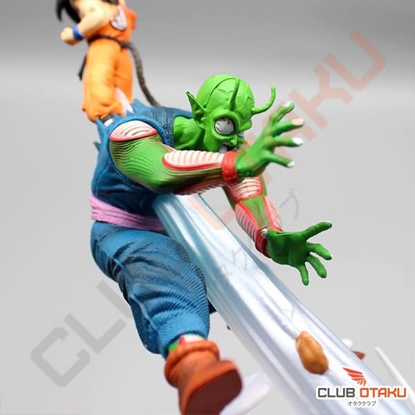 Figurine Dragon Ball Goku Enfant et Piccolo 25 cm Figurine avec LED