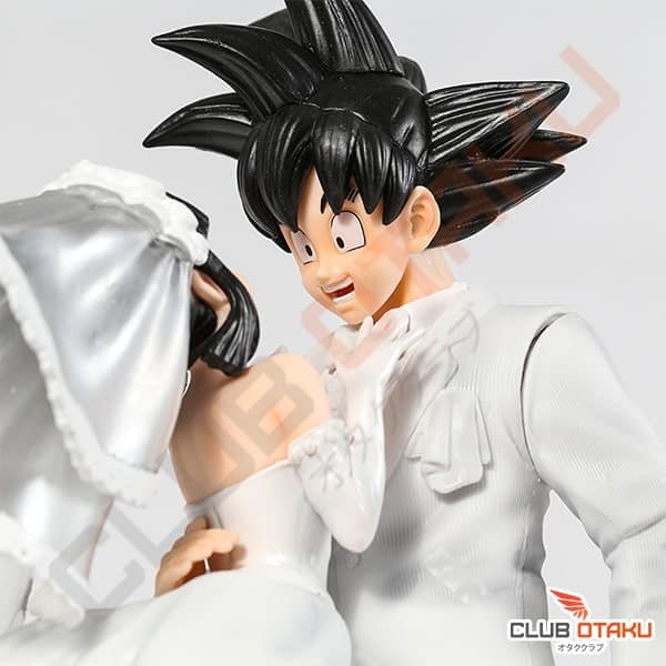 Figurine Dragon Ball - Goku et ChiChi Mariage - 31cm
