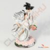 Figurine Dragon Ball - Goku et ChiChi Mariage - 31cm 4