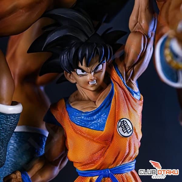 Figurine Dragon Ball Z - Goku et Nappa - 42 cm