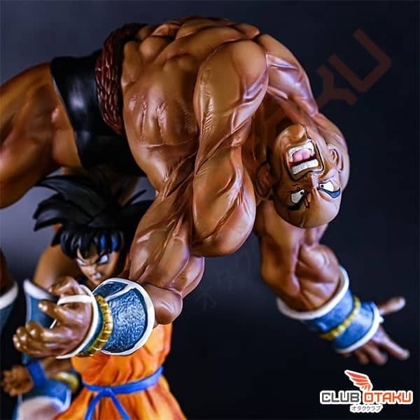 Figurine Dragon Ball Z - Goku et Nappa - 42 cm