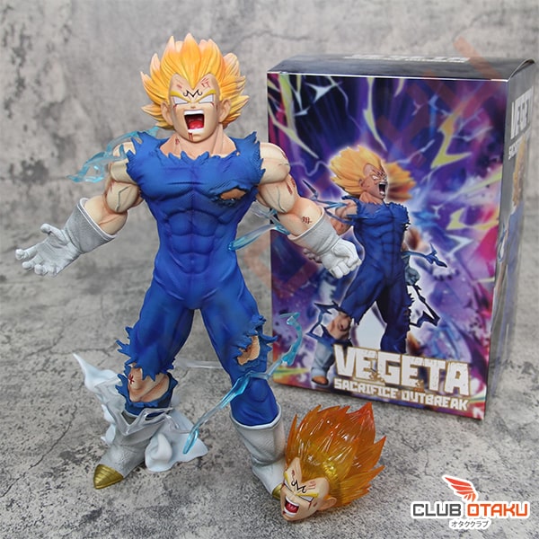 Figurine Dragon Ball Z | Majin Végéta | Final Explosion | 27 cm - Club Otaku