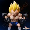 Figurine Dragon Ball Z - Vegeta Halteres Musculation - 17 cm 2