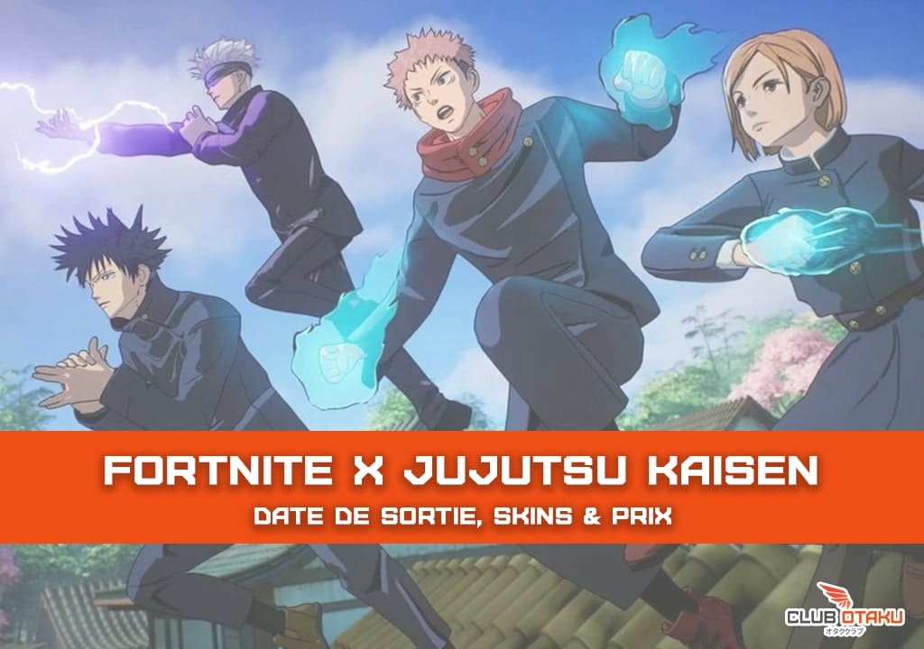 collaboration fortnite et jujutsu kaisen - clubotaku