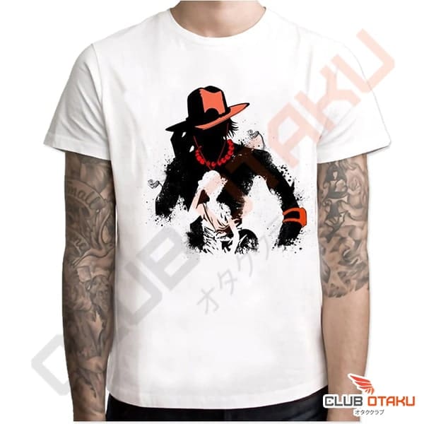 t-shirt one piece - Ace & Luffy