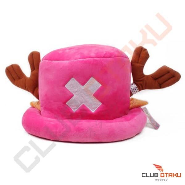 accessoire one piece - chapeau chopper rose - club otaku