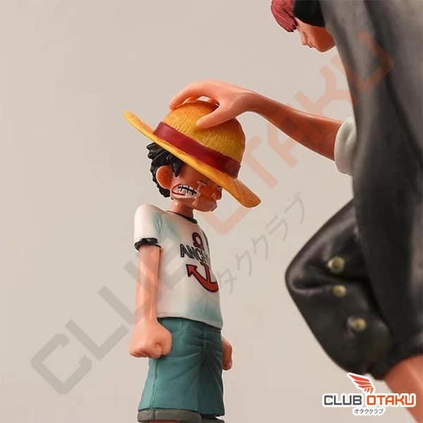 figurine one piece - Luffy et Shanks - 17 cm