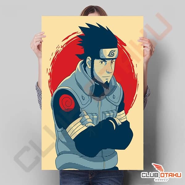 Affiche - Poster Vintage - Naruto - Asuna