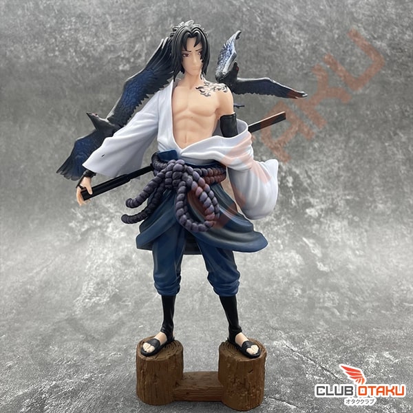 Figurine Naruto - Sasuke Uchiwa Corbeaux - 25 cm (3)