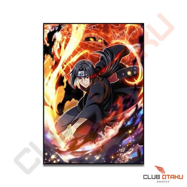Poster Naruto Affiche Murale - Itachi Uchiwa Susano - 8 Tailles Disponibles