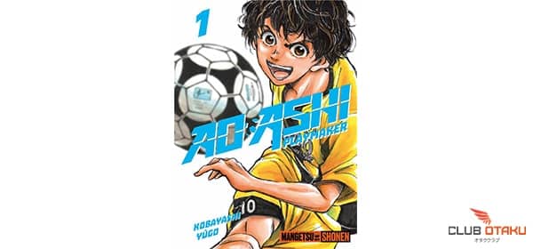 manga football ao ashi couverture tome 1 - clubotaku