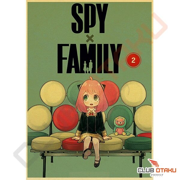 Poster Affiche Murale Spy x Family - Anya Forger