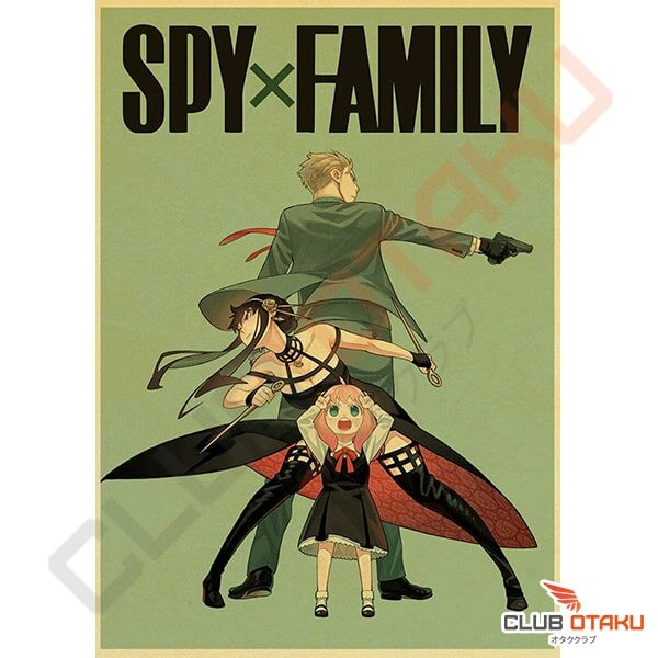 Poster Affiche Murale Spy x Family - Famille Forger