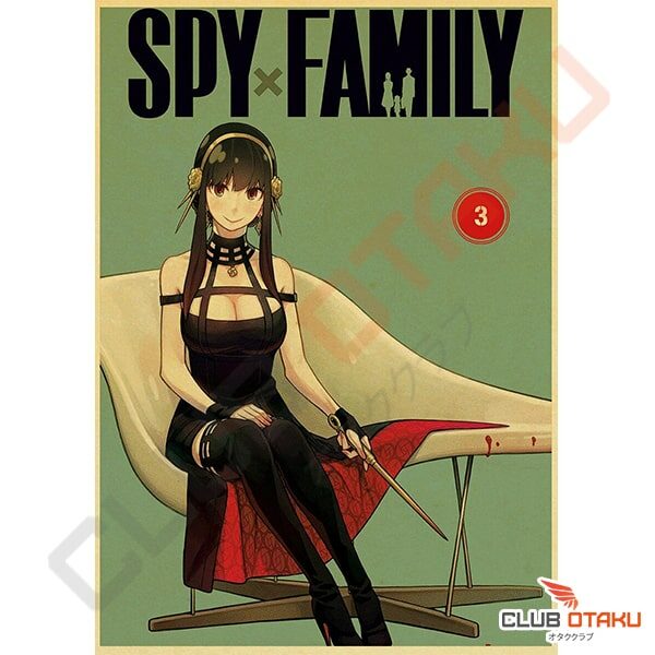 Poster Affiche Murale Spy x Family - Yor Forger