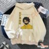 vêtement haikyuu - hoodie sweatshirt Kiyoomi Sakusa - Beige