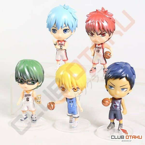 Figurines Kuroko No Basket - Lot de 5 Figurines