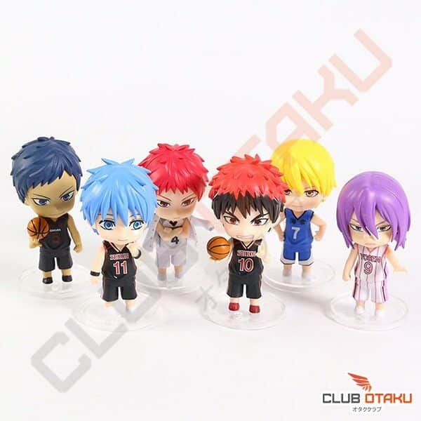 Figurines Kuroko No Basket - Lot de 6 Figurines