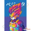 Poster Dragon Ball Z - Pop Art - Végéta