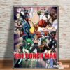 Poster One Punch Man - Affiche Décoration Murale - Personnages