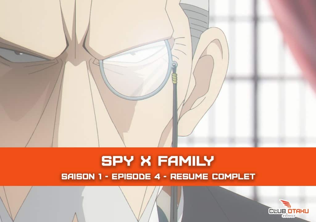 resume episode spy x family - saison 1 episode 4 - club otaku - image mise en avant bis
