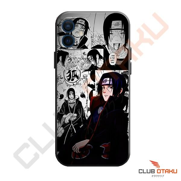 Coque de Téléphone Naruto - iPhone - Style Manga - Itachi Uchiwa 2