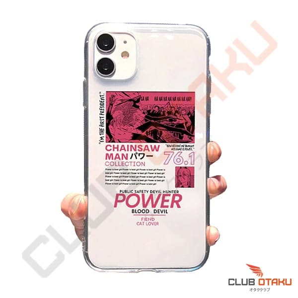 Coque de Téléphone Chainsaw Man - iPhone - Power